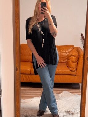 Vintage Cheap Monday Side Slit Shirt